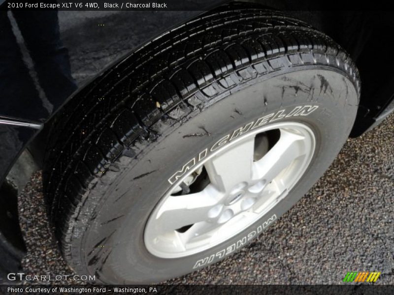 Black / Charcoal Black 2010 Ford Escape XLT V6 4WD