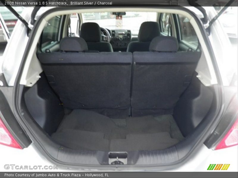 Brilliant Silver / Charcoal 2008 Nissan Versa 1.8 S Hatchback