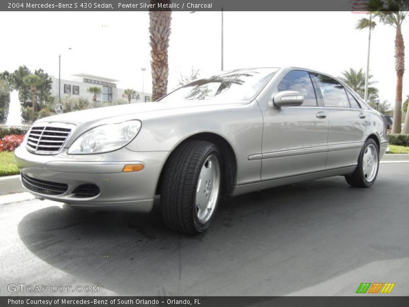 Pewter Silver Metallic / Charcoal 2004 Mercedes-Benz S 430 Sedan