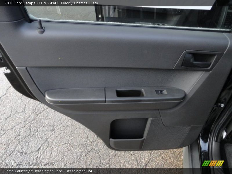 Black / Charcoal Black 2010 Ford Escape XLT V6 4WD