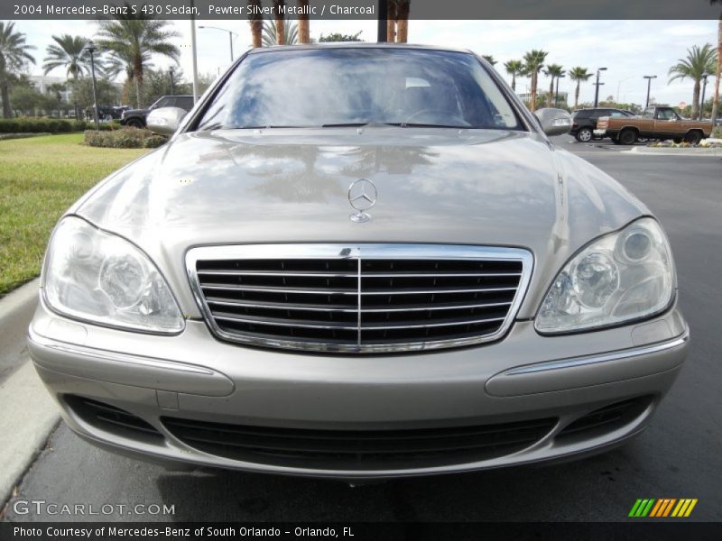 Pewter Silver Metallic / Charcoal 2004 Mercedes-Benz S 430 Sedan