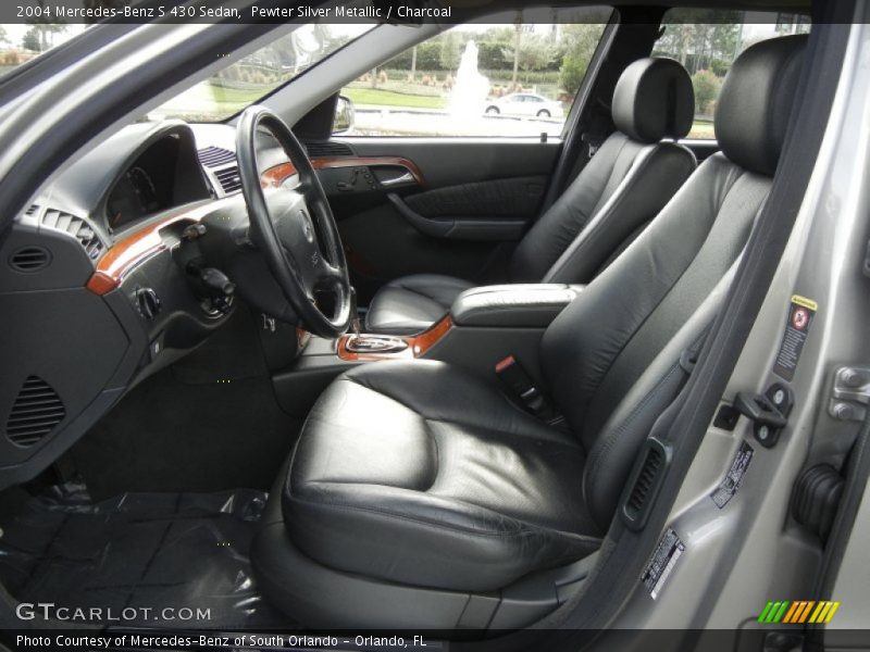  2004 S 430 Sedan Charcoal Interior