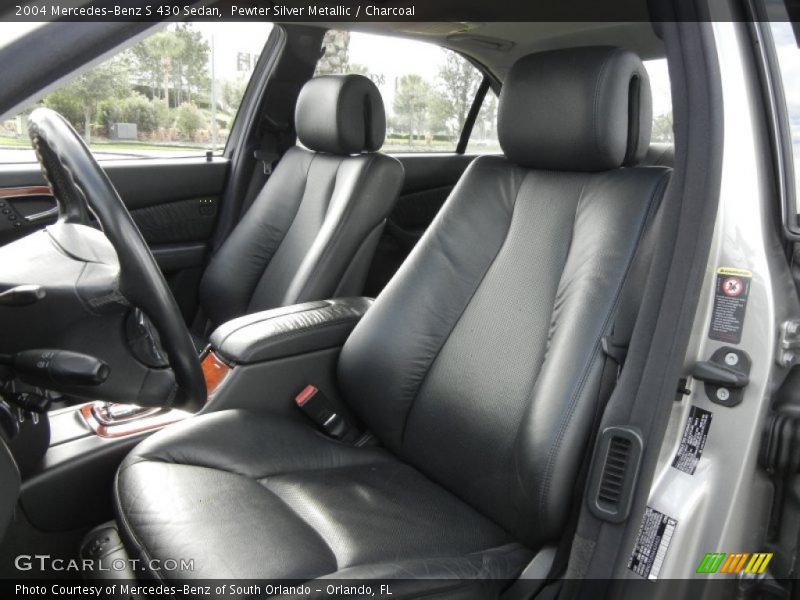  2004 S 430 Sedan Charcoal Interior