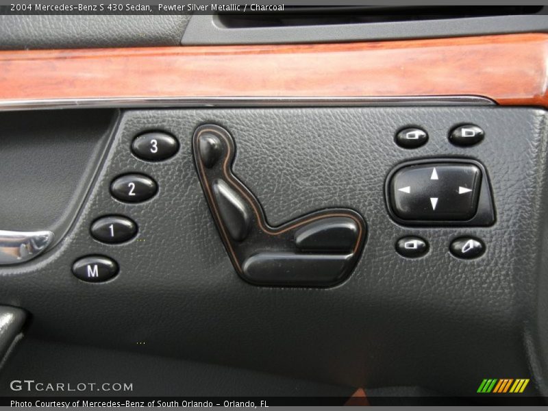 Controls of 2004 S 430 Sedan