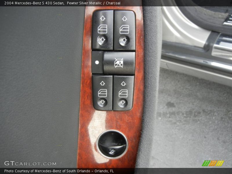 Controls of 2004 S 430 Sedan