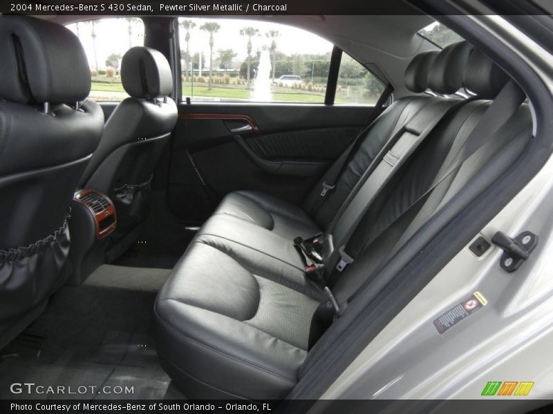  2004 S 430 Sedan Charcoal Interior