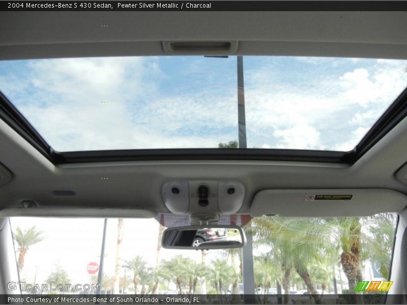 Pewter Silver Metallic / Charcoal 2004 Mercedes-Benz S 430 Sedan