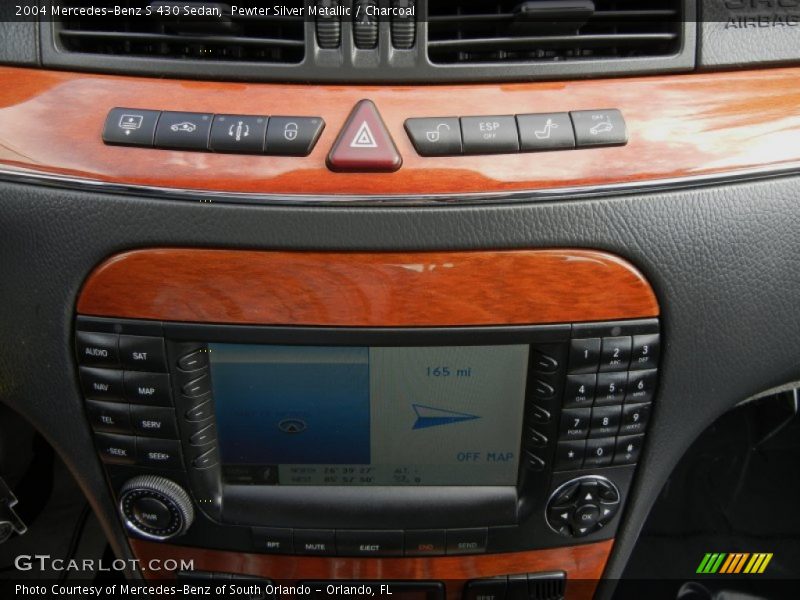 Pewter Silver Metallic / Charcoal 2004 Mercedes-Benz S 430 Sedan