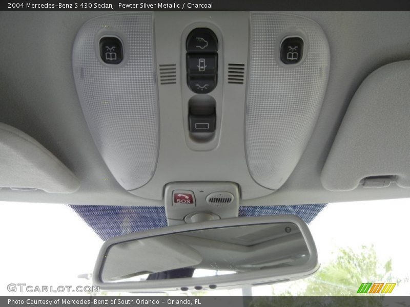 Pewter Silver Metallic / Charcoal 2004 Mercedes-Benz S 430 Sedan
