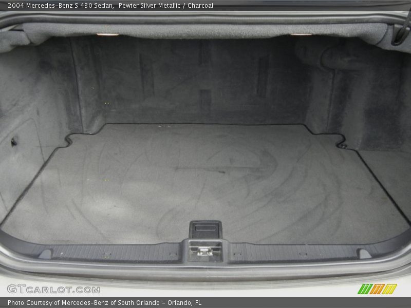  2004 S 430 Sedan Trunk