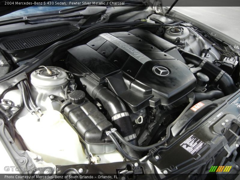  2004 S 430 Sedan Engine - 4.3 Liter SOHC 24-Valve V8