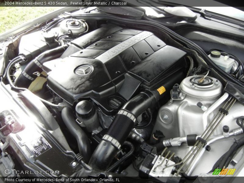  2004 S 430 Sedan Engine - 4.3 Liter SOHC 24-Valve V8