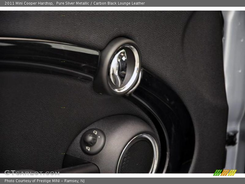 Pure Silver Metallic / Carbon Black Lounge Leather 2011 Mini Cooper Hardtop