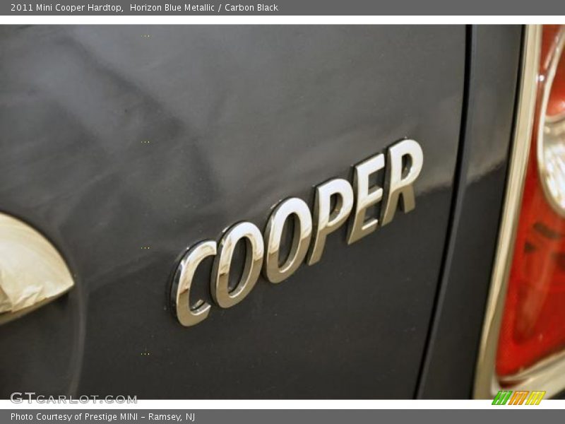 Horizon Blue Metallic / Carbon Black 2011 Mini Cooper Hardtop
