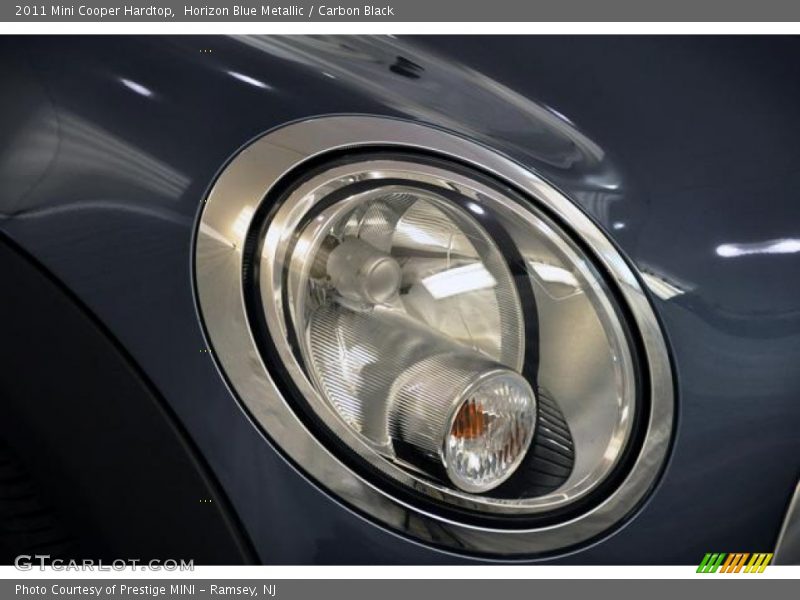 Horizon Blue Metallic / Carbon Black 2011 Mini Cooper Hardtop