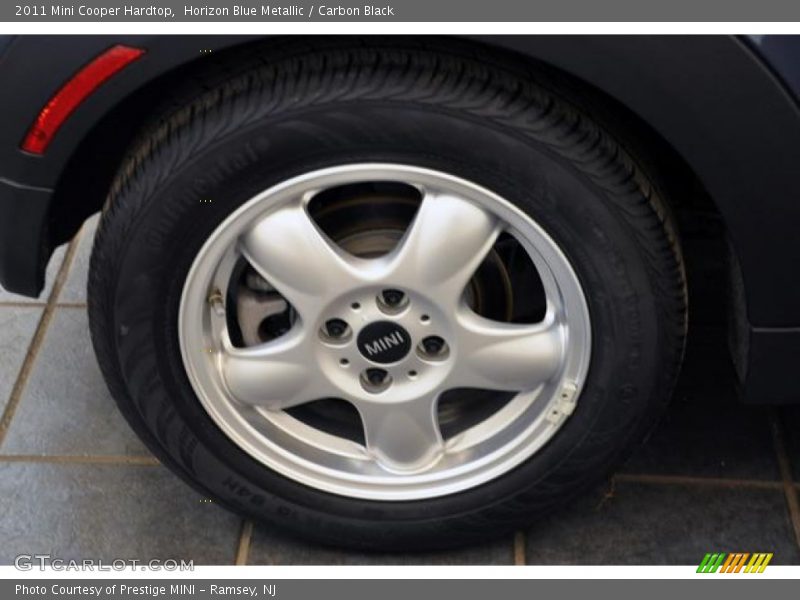 Horizon Blue Metallic / Carbon Black 2011 Mini Cooper Hardtop