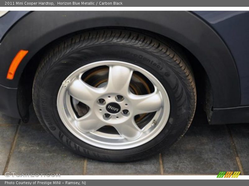 Horizon Blue Metallic / Carbon Black 2011 Mini Cooper Hardtop