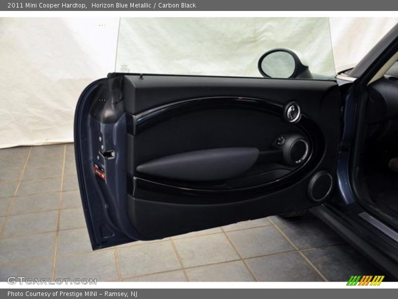 Horizon Blue Metallic / Carbon Black 2011 Mini Cooper Hardtop