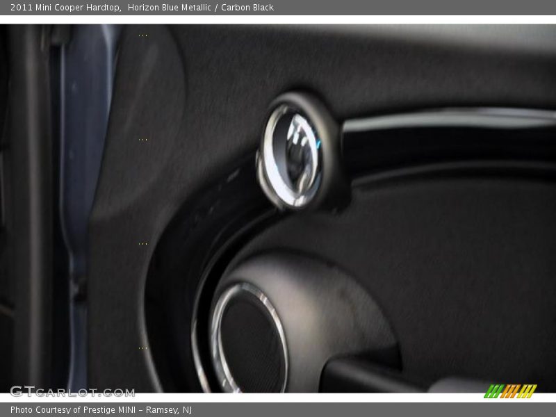 Horizon Blue Metallic / Carbon Black 2011 Mini Cooper Hardtop