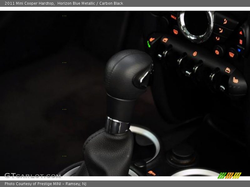 Horizon Blue Metallic / Carbon Black 2011 Mini Cooper Hardtop