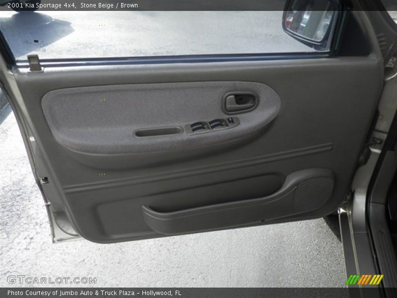 Stone Beige / Brown 2001 Kia Sportage 4x4