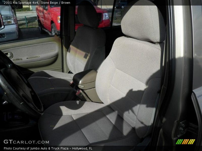 Stone Beige / Brown 2001 Kia Sportage 4x4