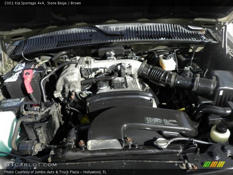 Stone Beige / Brown 2001 Kia Sportage 4x4