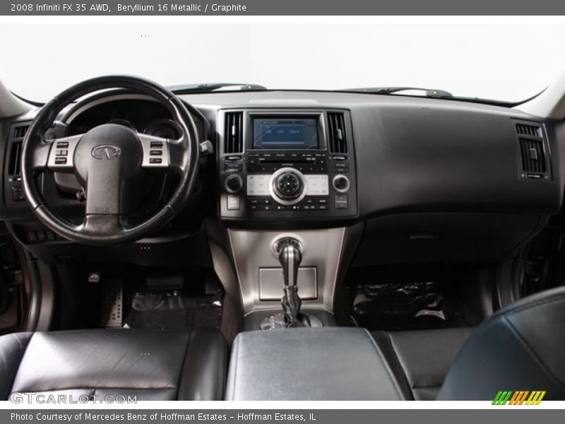 Dashboard of 2008 FX 35 AWD