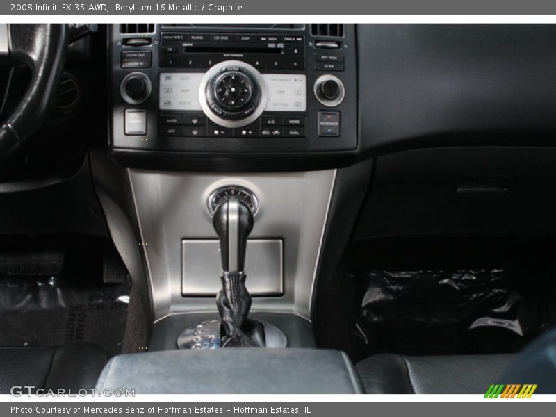 Beryllium 16 Metallic / Graphite 2008 Infiniti FX 35 AWD