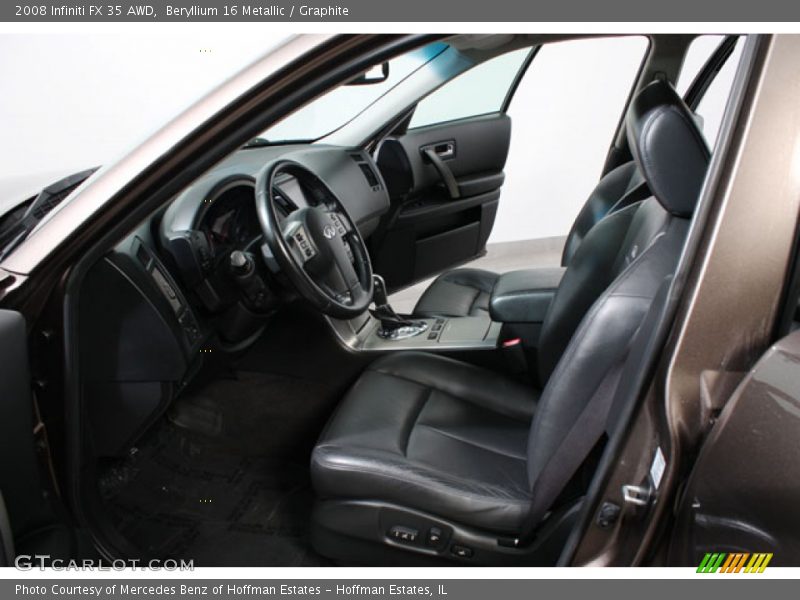 Beryllium 16 Metallic / Graphite 2008 Infiniti FX 35 AWD