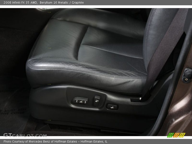 Beryllium 16 Metallic / Graphite 2008 Infiniti FX 35 AWD