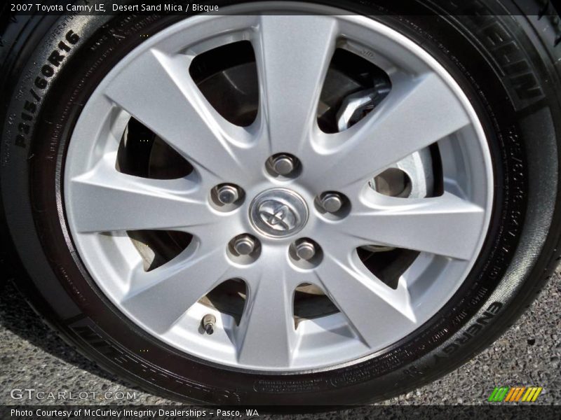 Desert Sand Mica / Bisque 2007 Toyota Camry LE