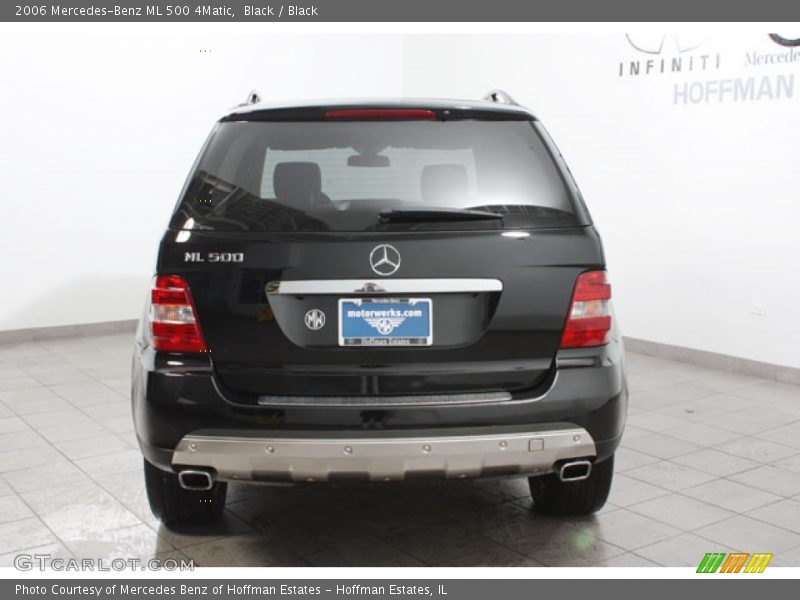 Black / Black 2006 Mercedes-Benz ML 500 4Matic