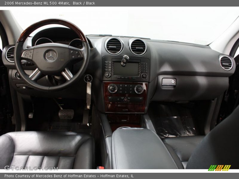 Black / Black 2006 Mercedes-Benz ML 500 4Matic
