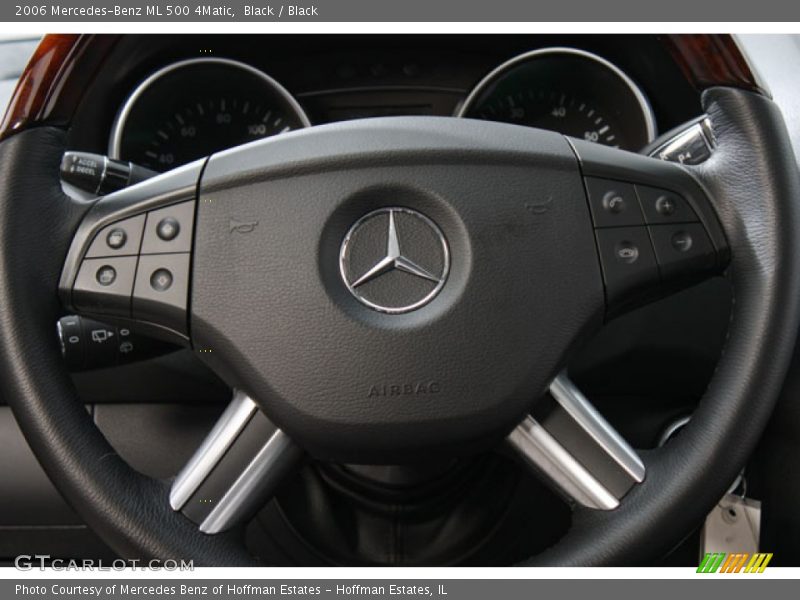Black / Black 2006 Mercedes-Benz ML 500 4Matic