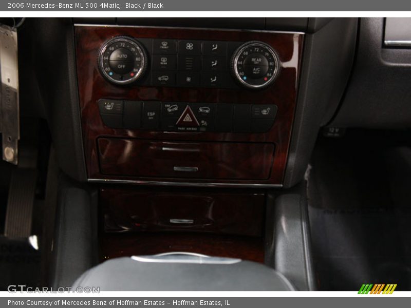 Black / Black 2006 Mercedes-Benz ML 500 4Matic