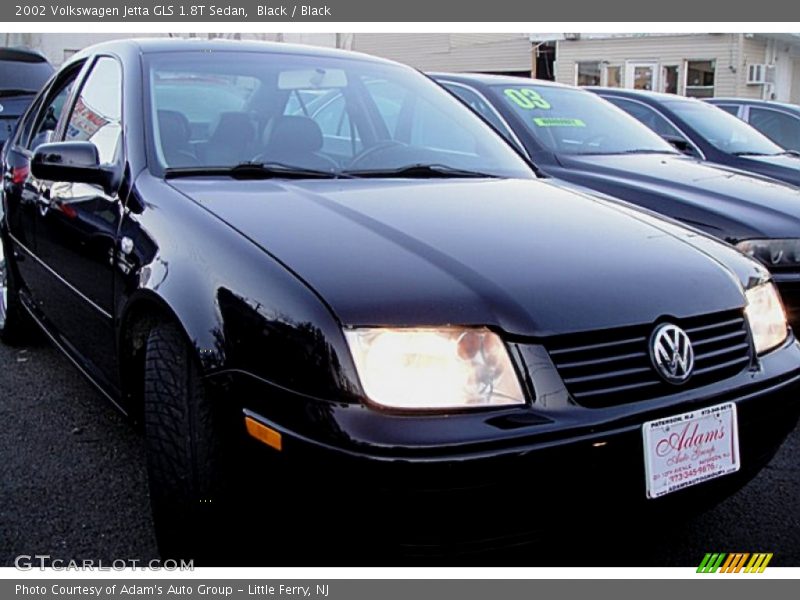 Black / Black 2002 Volkswagen Jetta GLS 1.8T Sedan