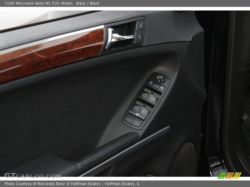Black / Black 2006 Mercedes-Benz ML 500 4Matic