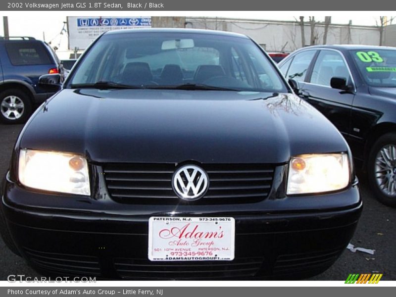 Black / Black 2002 Volkswagen Jetta GLS 1.8T Sedan