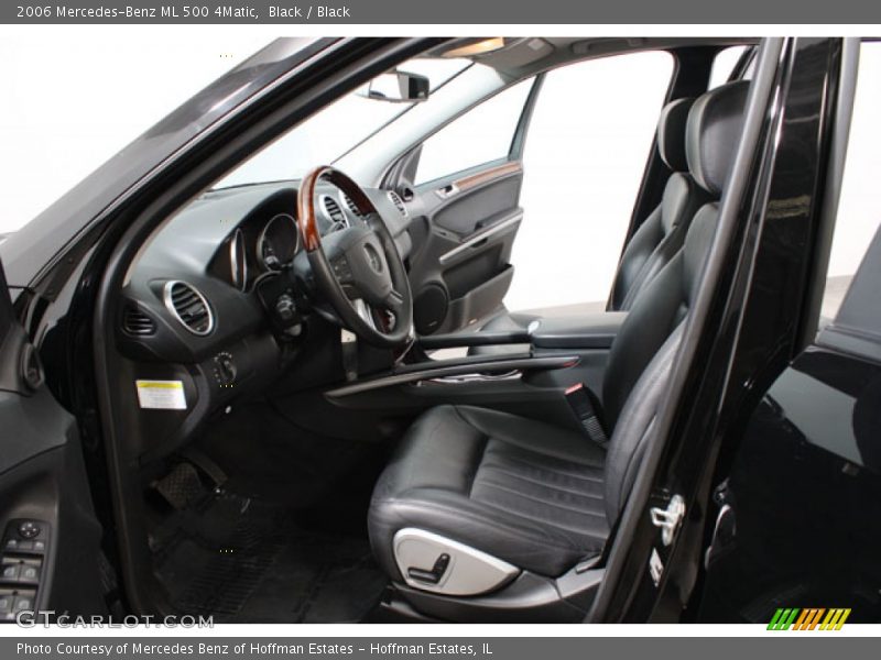 Black / Black 2006 Mercedes-Benz ML 500 4Matic