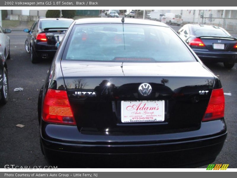 Black / Black 2002 Volkswagen Jetta GLS 1.8T Sedan