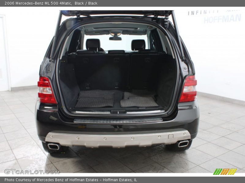Black / Black 2006 Mercedes-Benz ML 500 4Matic