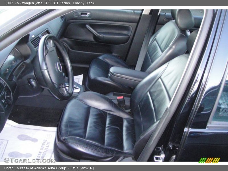 Black / Black 2002 Volkswagen Jetta GLS 1.8T Sedan