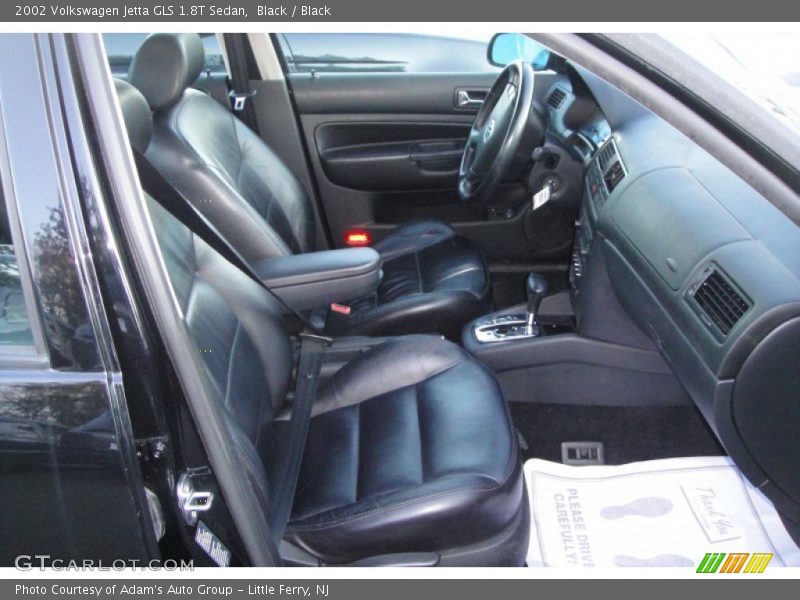 Black / Black 2002 Volkswagen Jetta GLS 1.8T Sedan
