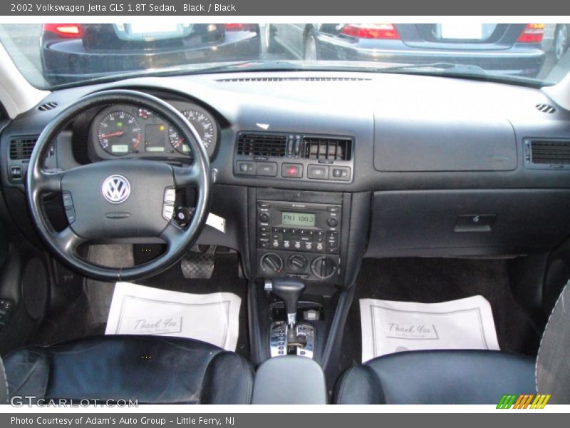 Black / Black 2002 Volkswagen Jetta GLS 1.8T Sedan