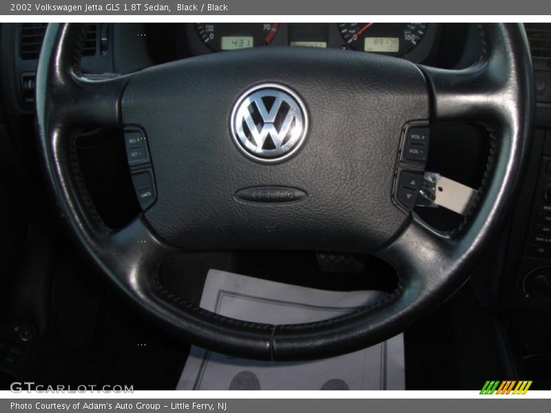 Black / Black 2002 Volkswagen Jetta GLS 1.8T Sedan