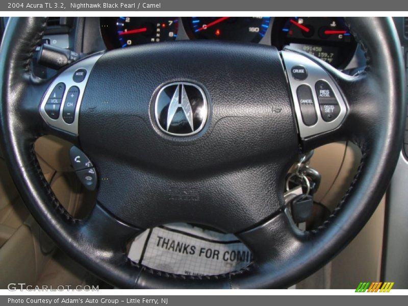 Nighthawk Black Pearl / Camel 2004 Acura TL 3.2