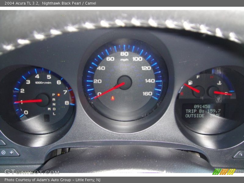 Nighthawk Black Pearl / Camel 2004 Acura TL 3.2