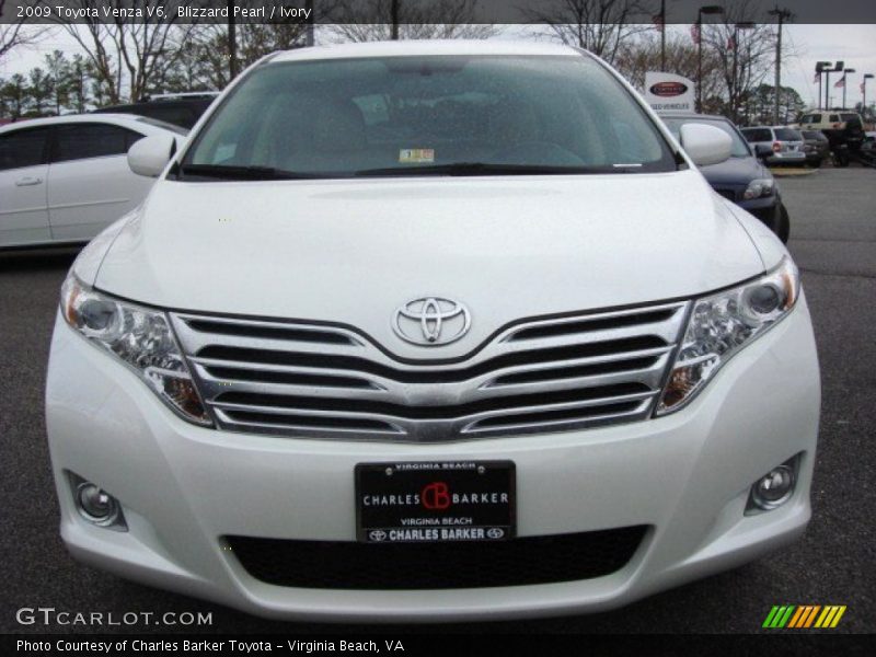 Blizzard Pearl / Ivory 2009 Toyota Venza V6