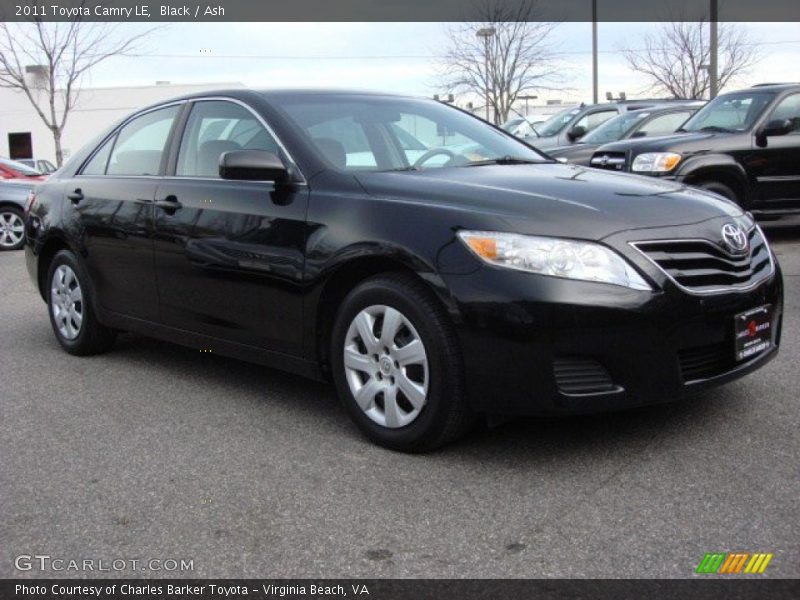 Black / Ash 2011 Toyota Camry LE